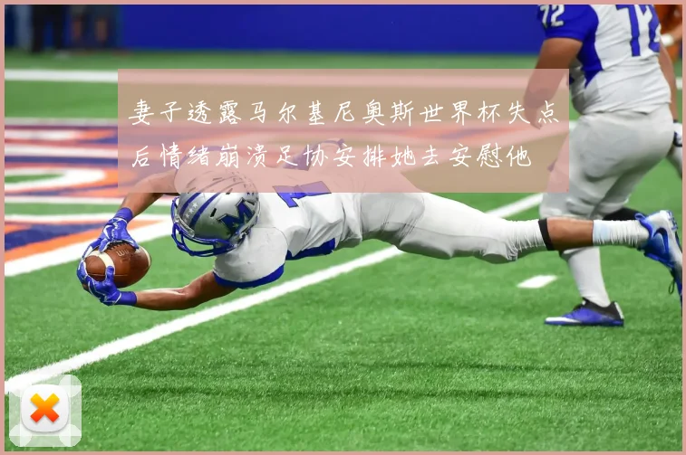 妻子透露马尔基尼奥斯世界杯失点后情绪崩溃足协安排她去安慰他